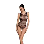 Комбинезон сетка черный