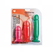 Анальные пробки красные