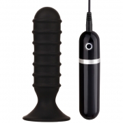 Анальные вибраторы черный