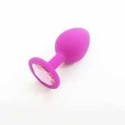 Анальные пробки розовые