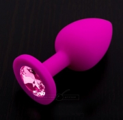 Анальные пробки розовые