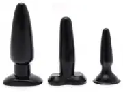 Анальные пробки черный