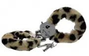 Наручники, бондаж леопардовый