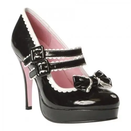 Туфли DOTTIE, черно-белые