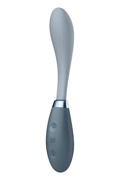 Вибратор Satisfyer G-Spot Flex 3 Grey, гибкий ствол с фиксацией положения photo 1