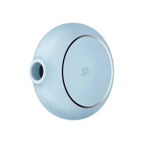 Вакуумный стимулятор с вибрацией Satisfyer Pro To Go 3 Blue photo 1