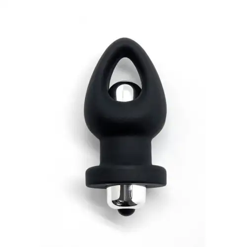 Анальная пробка Wooomy Orny со съемной вибропулей, 1 режим вибрации, диаметр 3,6 см, длина 8,4 см photo 1