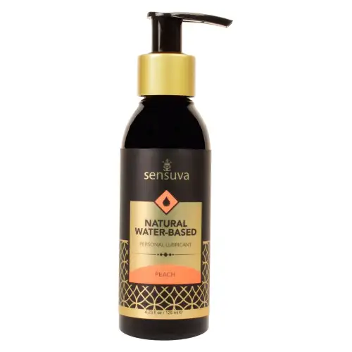 Смазка на водной основе Sensuva Natural Water-Based Peach (125мл) без глицерина и парабенов photo 1