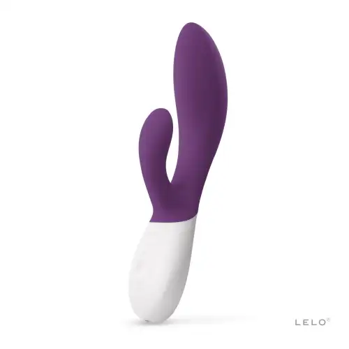 Вибратор-кролик LELO Ina Wave 2 Plum, манящее движение ствола + вибрации photo 1