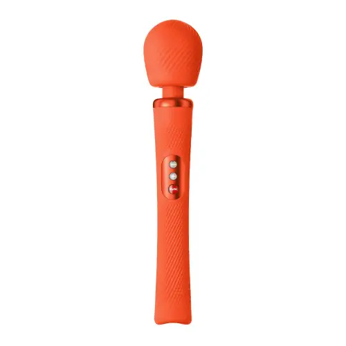 Вибромассажер Fun Factory VIM Vibrating Wand sunrise orange, супермощный и легкий, до 6 часов работы photo 1