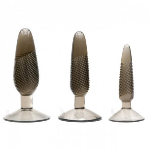 Набор анальных пробок Twisted Smoke Butt Plug Set photo 1