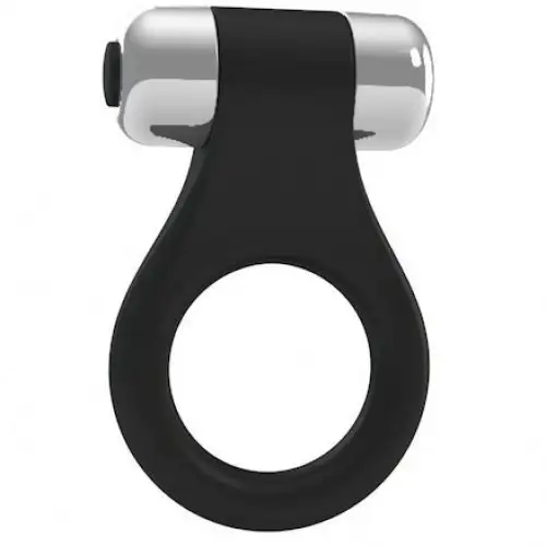 Эрекционное виброкольцо OVO B1 BLACK photo 1