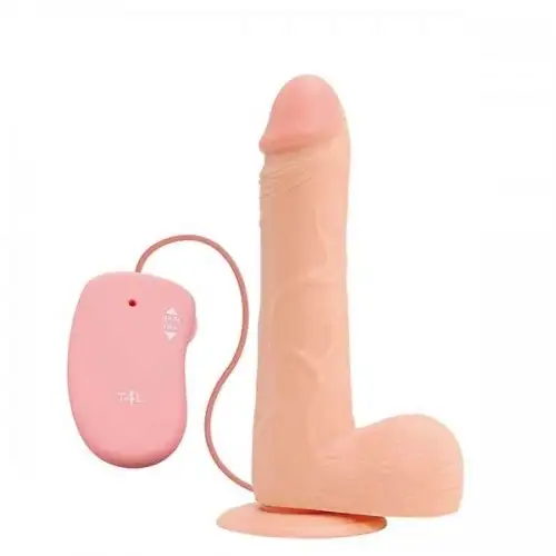 Вибратор на присоске REAL RAPTURE VIBE FLESH 9 photo 1