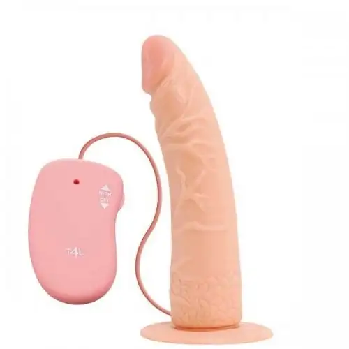 Вибратор на присоске REAL RAPTURE VIBE FLESH 7 photo 1