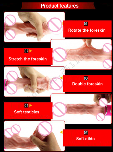 Большой Фаллоимитатор Вибрационный photo 1