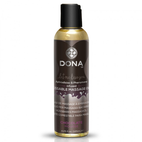Массажное масло DONA Kissable Massage Oil Chocolate Mousse (110 мл) photo 1