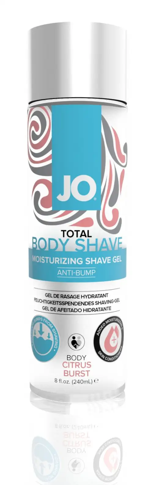 Гель для бритья System JO TOTAL BODY - ANTI-BUMP INTIMATE SHAVING GEL CITRUS (240 мл) photo 1