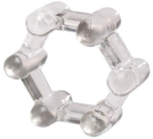 Кольцо эрекционное Perfect HexFit Clear  photo 1