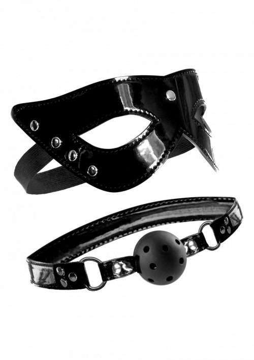 Набор Masquerade Mask & Ball Gag photo 1
