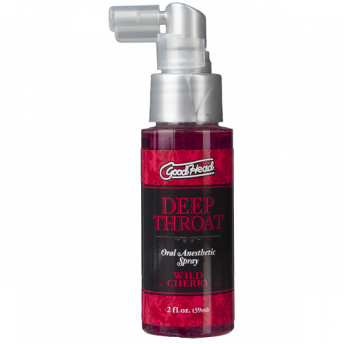 Спрей для глубокого минета Doc Johnson GoodHead Deep Throat Spray Wild Cherry (59 мл) photo 1