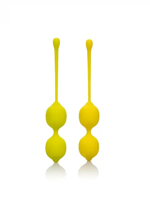 Scala Kegel Training Set Lemon вагинальные шарики, 9.5х3.25 см photo 1