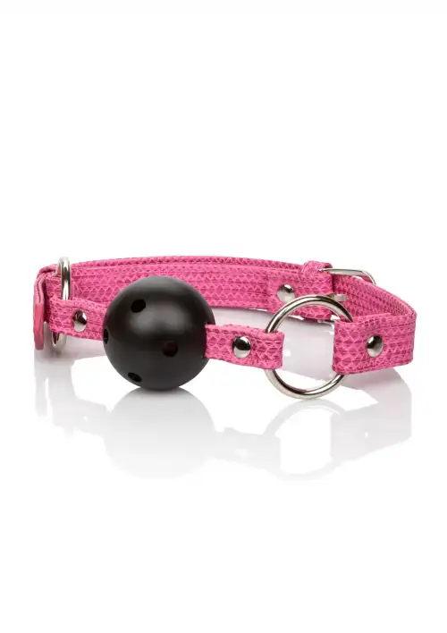 CalExotics Tickle Me Pink Ball Gag - кляп с шариком photo 1