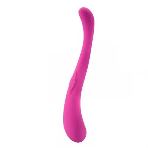 Celeste 9X Silicone Double G-Spot Vibrator - двусторонний вибромассажер точки-G, 10х2.5 см photo 1