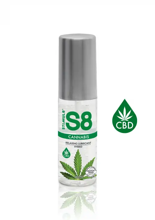 S8 Hybrid Cannabis Lube - интимная смазка на гибридной основе, 50 мл photo 1