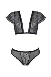Комплект Passion LEAFA BIKINI black S/M - ECO Passion photo 3