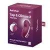 Вибростимулятор-пульсатор Satisfyer Tap & Climax 2 Red, эффект постукивания пальцем photo 7