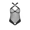 Сетчатый боди с халтером Amanda Body black S/M - Passion photo 3