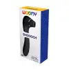 Вакуумный стимулятор с вибрацией Wooomy Smoooch Black Clitoral Suction & Vibration photo 4