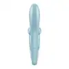 Вибратор-кролик Satisfyer Touch Me Blue, двойной отросток, 3 мощных мотора photo 3