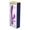 Вибратор-кролик Wooomy Gili-Gili Vibrator with Heat Purple, отросток с ушками, подогрев до 40 °С photo 4