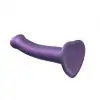Насадка для страпона Strap-On-Me Mono Density Dildo Violet M, диам. 3,3см, однослойный силикон photo 4