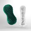 Мастурбатор Tenga FLEX Fizzy Green с изменяемой интенсивностью, можно скручивать, вакуум photo 2