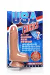 7 Inch Ultra Real Dual Layer Suction Cup Dildo - Medium Skin Tone фаллоимитатор 15х4.5 см. photo 6