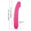 Вибратор Dorcel Real Vibration M Magenta 2.0, диам 3,7см, перезаряжаемый, для точки G, водостойкий photo 3
