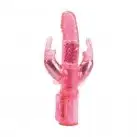 Вибратор Double Rabbit, 19х3,7 см photo 1