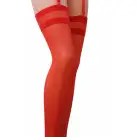 Классические чулки под пояс с двойной резинкой ST002 3/4 roso - Passion photo 1