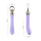 Вибратор для точки G с подогревом Zalo Sweet Magic - Courage Fantasy Violet photo 2