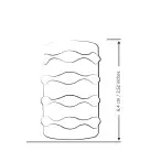 Мягкий мастурбатор Romp Mosh Transparent, двусторонний, сквозной, для пар и минета photo 3