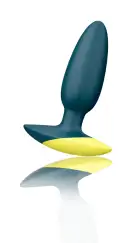 Анальная вибропробка Romp Bass Dark Green, силикон, перезаряжаемая, макс. диаметр 3 см photo 4