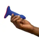 Фаллоимитатор Fun Factory LIMBA FLEX S, синий, гибкий, с эффектом памяти, подходит для точки G photo 3