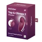 Вибростимулятор-пульсатор Satisfyer Tap & Climax 2 Red, эффект постукивания пальцем photo 7