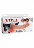 Полый страпон с вибрацией Fetish Fantasy Series 9 Vibrating Hollow, 23х4,5 см photo 5