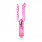 Двойной вибратор Dual Pleasure Vibe, розовый photo 1