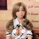 Реалистичная силиконовая кукла с большой грудью, вагиной и анусом 125 см  photo 1