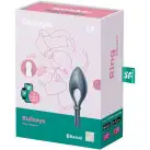 Эрекционное смарт виброкольцо лассо с регулировкой размера Satisfyer Bullseye Dark Blue photo 3