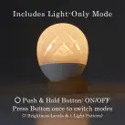 Вибромассажер и светильник IROHA Ukidama Take photo 3